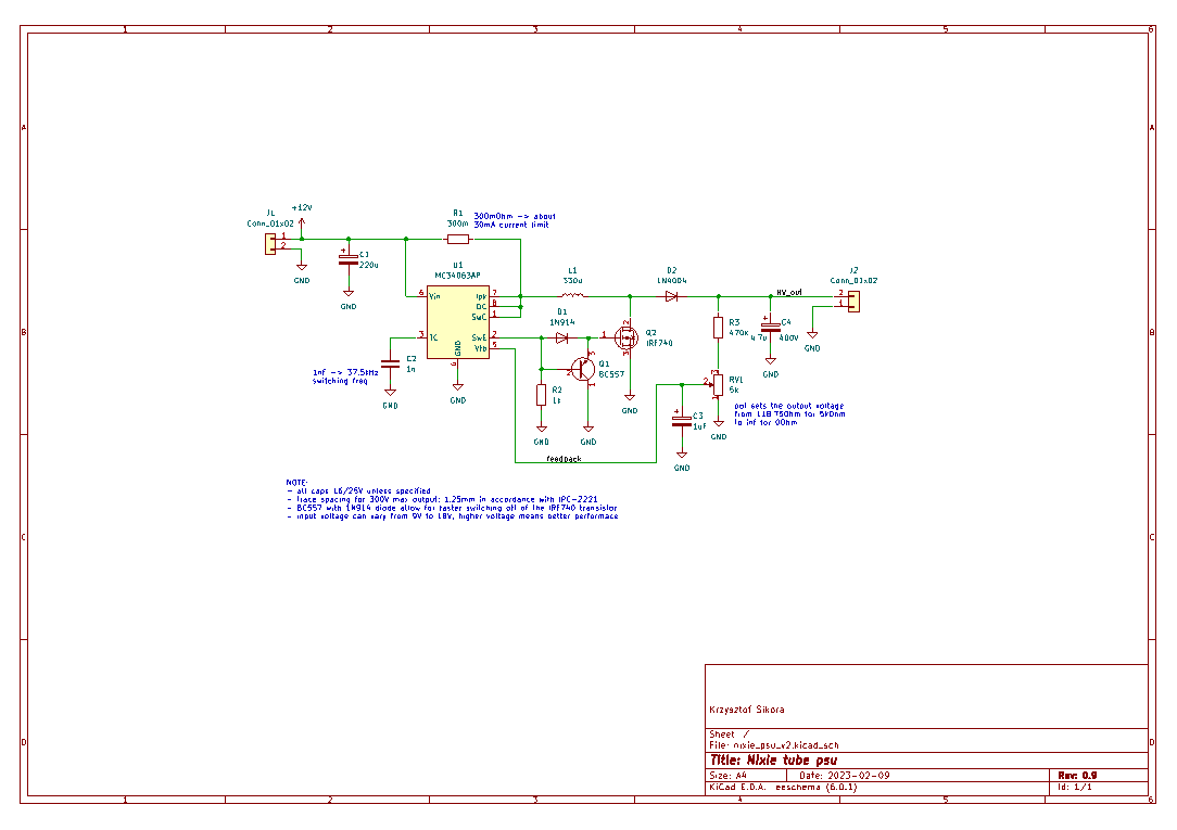 Schematic kicad